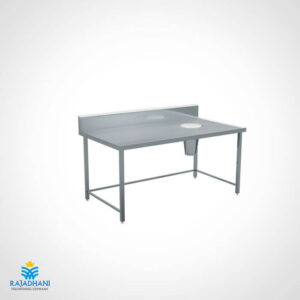 Chute Table with Cross Supports