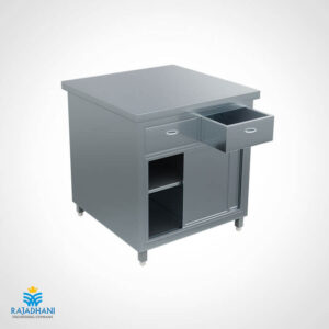 Stainless Steel Cabinet with Drawers
